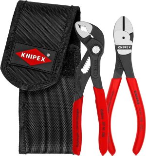 00 20 72 V02 Mini Pliers Set In Belt Tool Pouch (2 Piece) | Plier Sets Plier Sets Plier Sets