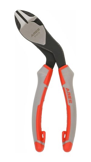 51015 – 7-Inch Angled Head Diagonal Cutter Pliers – Double Injection Handles Provides Superior Grip Control And Strength – Offset Angled Head Offers Increased Access And Leverage | Side-Cutting Pliers Pliers Side-Cutting Pliers