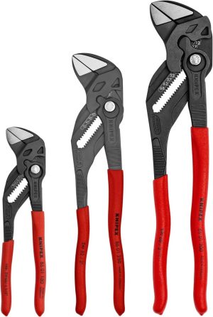 Tools 00 20 06 Us3 3 Pc Black Pliers Wrench Set | Plier Sets Plier Sets Plier Sets