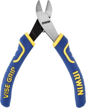 Vise-Grip Pliers With Spring, Flush Cut, Diagonal, 4-1/2-Inch (2078925) | Side-Cutting Pliers Pliers Side-Cutting Pliers