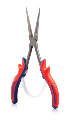 7" Long Reach Needle Nose Pliers Mini Long Reach Plier With Serrated Jaw Extra Long Needle Nose Pliers Micro Precision Plier For Hard To Reach Narrow Space, Carbon Steel With Teflon Finish | Needle-Nose Pliers Needle-Nose Pliers Needle-Nose Pliers